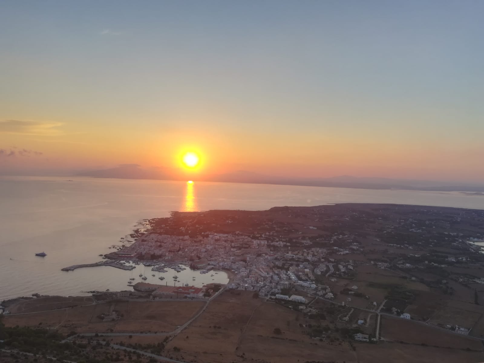 Isole Egadi vista aerea DP Vacanze a Vela